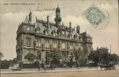 PANTIN - O Hotel de Ville - G. I. - Recordações