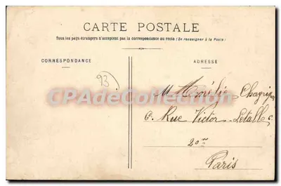 PANTIN - O Hotel de Ville - G. I. - Recordações — Verso