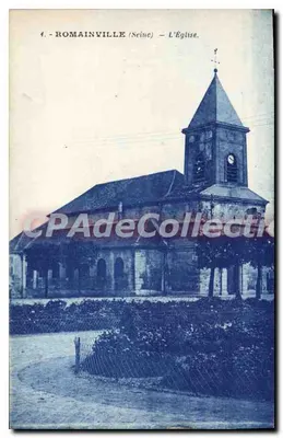 Romainville (Seine) — A Igreja — Photo-Edition, 6, Rue Sevèze, Paris