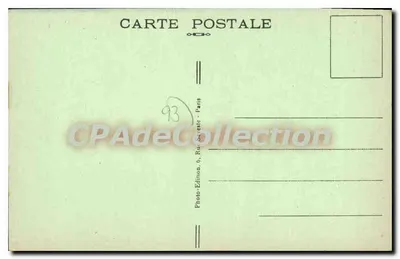 Romainville (Seine) — A Igreja — Photo-Edition, 6, Rue Sevèze, Paris — Verso