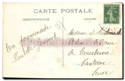 Montfermeil — O Castelo — Escritórios — Verso