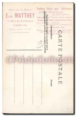 Le Bourget — L'Etang — E. L. D. — Verso
