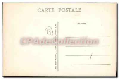 Les Falaises — Pantin — E.M. n°1438 — Verso