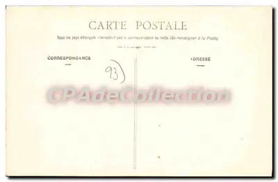 Casa de Educação da Legião de Honra de Saint-Denis — O Préau — Editor Pierre Pout — Verso