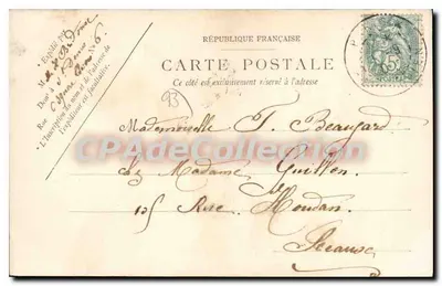 Saint-Denis — O Hospital — LL. — N°62 — Verso