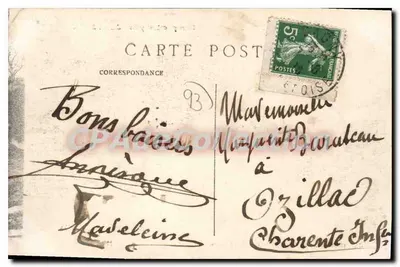 Montfermeil (S.-et-O.) — Perspectiva tirada do Castelo — Coll. Gallais, 24, av. do Ch.-de-Fer, Le Raincy — Verso