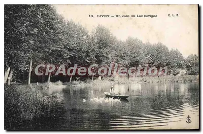 LIVRY — Um canto do Lago Sévigné — E. L. D. n°13