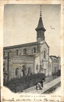 Les Lilas — A igreja — A e Cie, Paris