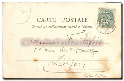 Les Lilas — A Prefeitura — A. e Cie, Paris — Verso