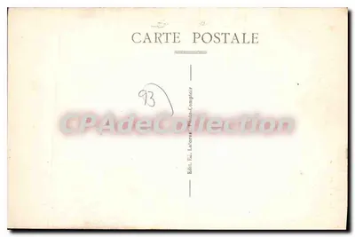 Igreja de Nossa Senhora — Le Raincy S.-et-O. — Éd. Lafores, Comploir — Verso