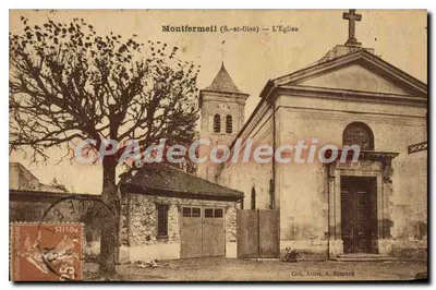 Montfermeil (S.-et-Oise) — A Igreja — Goull. Artist. A. Pagnard