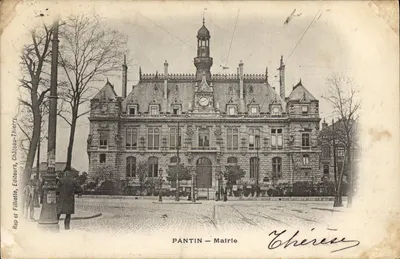 Pantin — Prefeitura — Rep et Filliatté, Editores, Château-Thierry