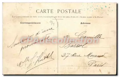 Villiers-sur-Marne (S.-N.D.) — El Bois de Gaumont — Fototipo Mathiot, Villiers — Reverso