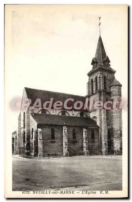 Neuilly-sur-Marne — A Igreja E.M. — Editor E.M., n° 6722