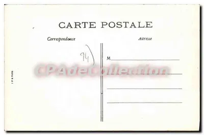 La Varenne-Chennevières — Lugar bonito da Marne — Coleção Schlmitt, 112 — Verso