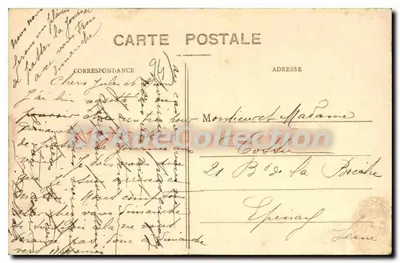 La Varenne - A Marne no Ponte do Caminho de Ferro — Editor não identificado, n° 7 — Verso