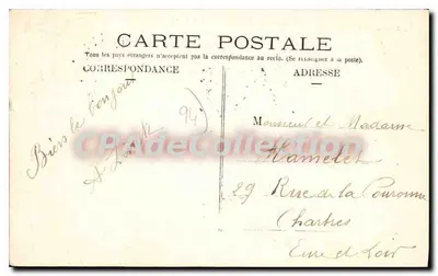 Le Perreux — Oever van de Marne — P. Marmuse, Parijs, n°32 — Achterkant