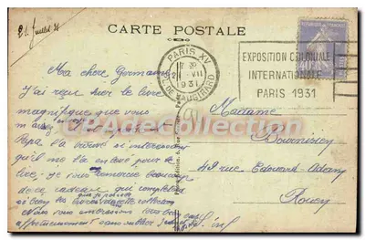 Le Perreux (Seine) — Brzegi Marne — wydawca nieznany, n°5 — Rewers