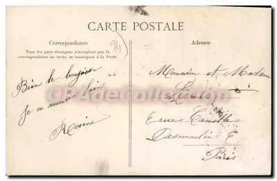 Vincennes — Rue de Paris — C. L. C. — Rewers
