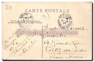 MAISONS-ALFORT — Aleja i Fort — E. L. D. — Rewers