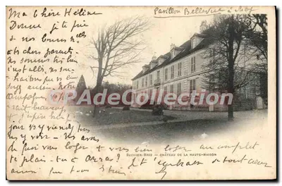 Suct-en-Brie — Castelo da Alta Casa — Fotógrafo A. Bruger, Paris