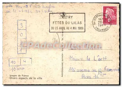 Vitry-sur-Seine — verschillende aspecten van de stad — Fotografie Raymon — Achterkant
