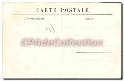 Bezons (S.-et-O.) — Interior do Pensionato N.-D., pátio de honra — Editor L. E. G. V. n° 136 — Verso