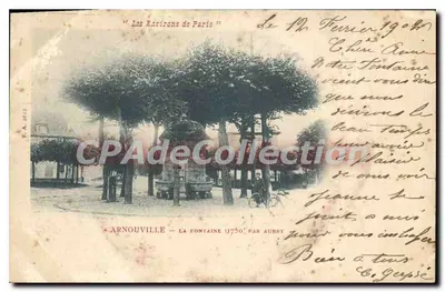 Arnouville — A Fonte (1750) — por Aubry