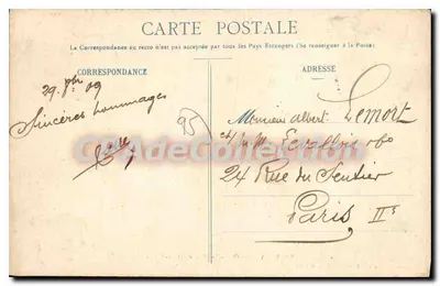 Taverny (S.-et-O.) — O Parque do Haut-Tertre — Foto Boucher — Verso
