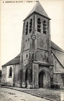 Ezanville (S.-et-O.) — A Igreja — Editor EM, n°3