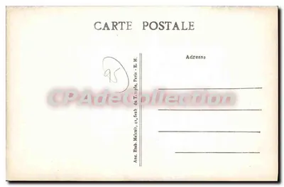 Pontoise — Invoeging van het Publieke Tuin — E.M. n°7618 — Achterkant