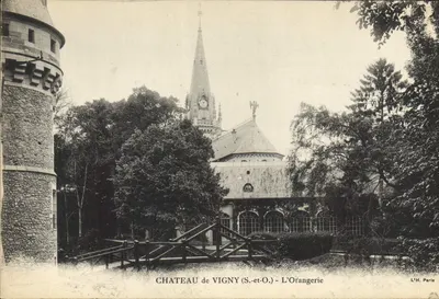 Castelo de Vigny (S.-et-O.) — A Orangerie — L.H. Paris