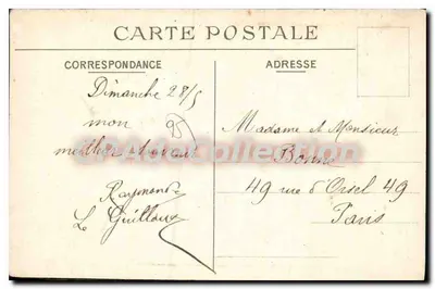 Le Haut-du-Roi — Dom Cayet — Sceny rozrywki w pobliżu jeziora — Rewers