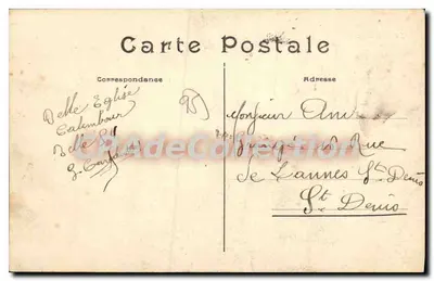 Enghien-les-Bains — Het Casino — L'Hirondelle, Parijs — Achterkant