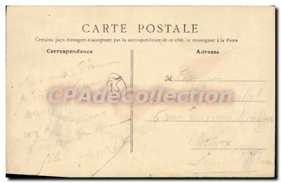 Argenteuil (S.-et-O.) — A Igreja — B.F., Paris — Verso