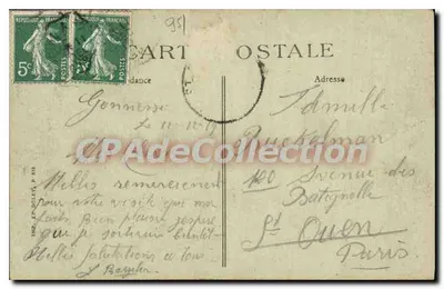 Gonnesse — Hotel-Dieu — Editora E.L.D. n°9 — Verso