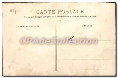 MOUSSY - Zamek — fotografie Godeiroy, druk Pontouse, Découx, 1901 — Rewers