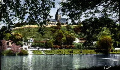 Igreja de Laima — vista do lago — editor Laima, n° 13