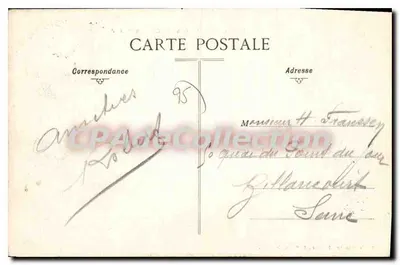 Pontoise — Most Kolejowy — Wyd. Th. Brinquier, Produkty F. Potin, Pontoise — Rewers