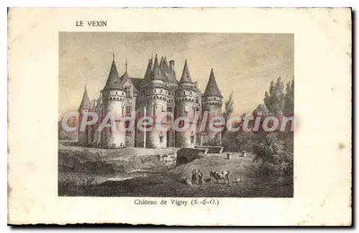 Castelo de Vigny — O Vexin — Edição artística 'SUPRA' Paris