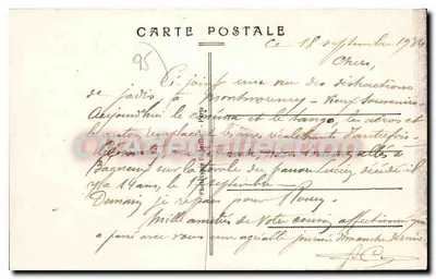 Montmorency (S.-et-O.) - La Forêt - El asno reacio — A.C. 78 — Reverso