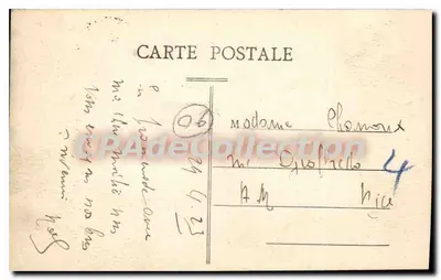 Beaulieu — Promenade Maurice-Rouvier — Uitgever: Librairie Vidal, Béziers — Achterkant