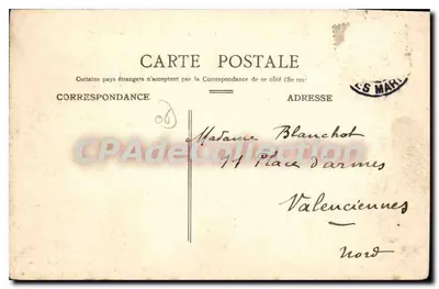 Menton — La Basse Ville — Wydawnictwo Picard, Nice, nr 120 — Rewers