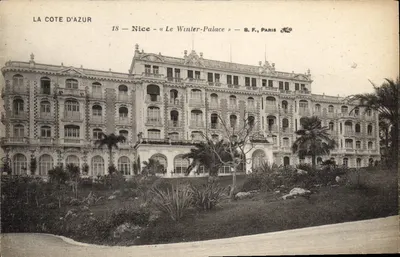 Nice — Zimowy Pałac — B. F., Paryż