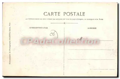 Théoule — Punta dell'Aguglia, Estérel — Edizione Gifletta, Nizza, n° 564 — Verso
