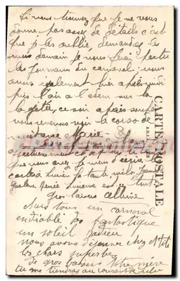 Carnaval de Nice — S. M. Carnaval L — Verso