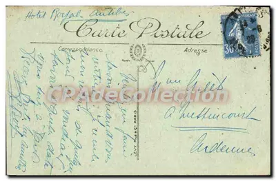 Antibes — La Piazza Nazionale — Editore Niel, cartoleria-merceeria, Antibes, n°73 — Verso