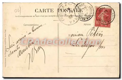 Saída das Gorges de Saorge - Vale da Roya (A.) — Coleção Artística n°1183 — Verso