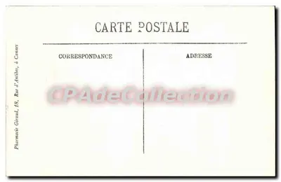 CANNES — Palmy Croisette i Wzgórze Konia — LL. — Sélecta, n°11 — Rewers
