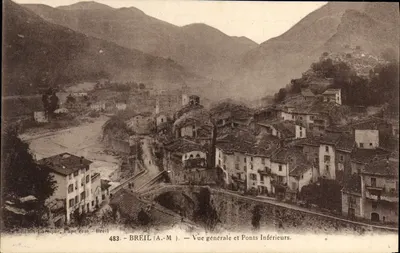 Breil (A.-M.) — Vista geral e Pontes Inferiores — Edição Lareque, n° 483